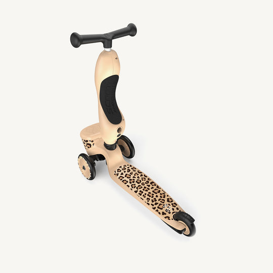 Scoot and Ride 2 in 1 Balance Bike / Scooter - Highway Kick 1 Lifestyle Leopard - All Mamas Children