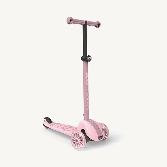Scoot and Ride Scooter - Highwaykick 3S LED - Rose - All Mamas Children