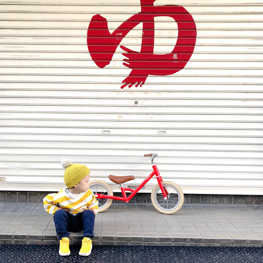 Tokyobike Paddle Balance Bike - Tomato - All Mamas Children