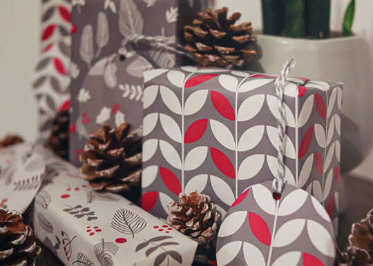 Scandi Christmas Recyclable Wrapping Paper & Tags - All Mamas Children