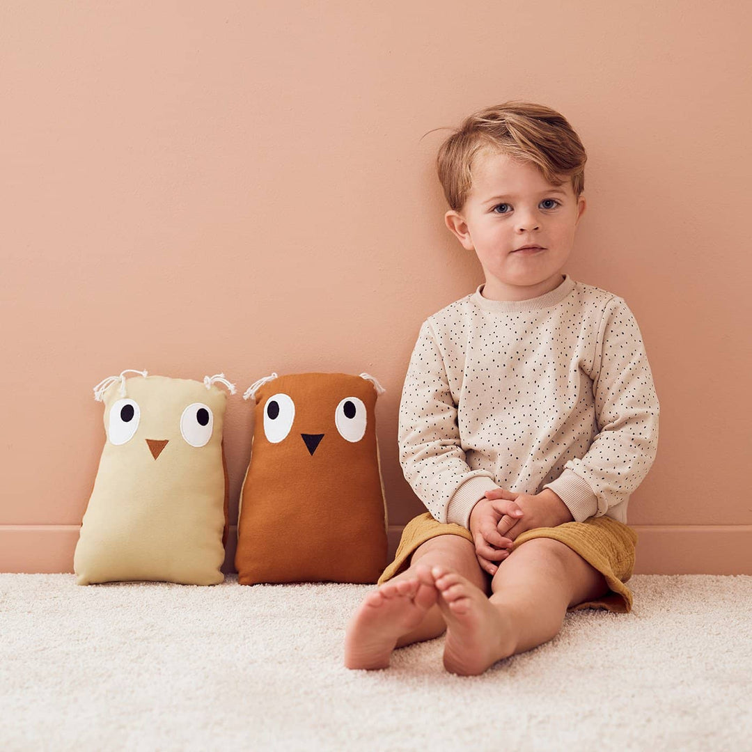 Kid's Concept - Owl Soft Toy Rust NEO - All Mamas Children